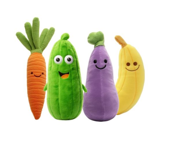 Farm Fresh Plush Dog Toy Collection