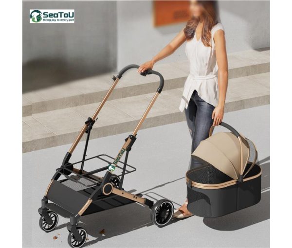 부드러운 휴대용 펫 롤러