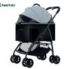 stroller-3-4 Poussette amovible pour animaux de compagnie