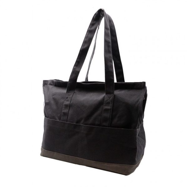 Wholesale Durable Canvas Dog Carrier Purse With Pockets