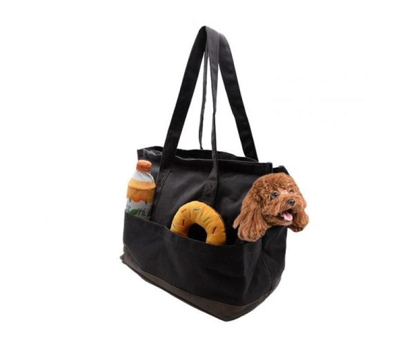 Wholesale Durable Canvas Dog Carrier Purse With Pockets