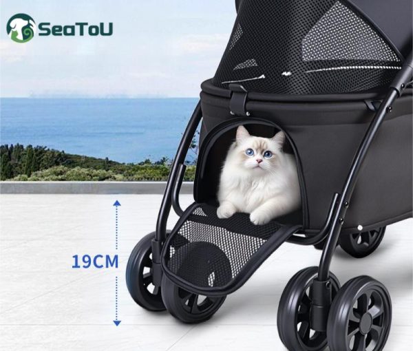 Weatherproof Foldable Pet Stroller