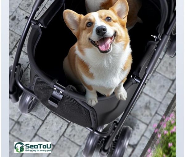 Weatherproof Foldable Pet Stroller