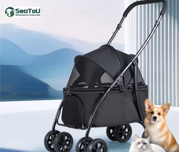 Weatherproof Foldable Pet Stroller