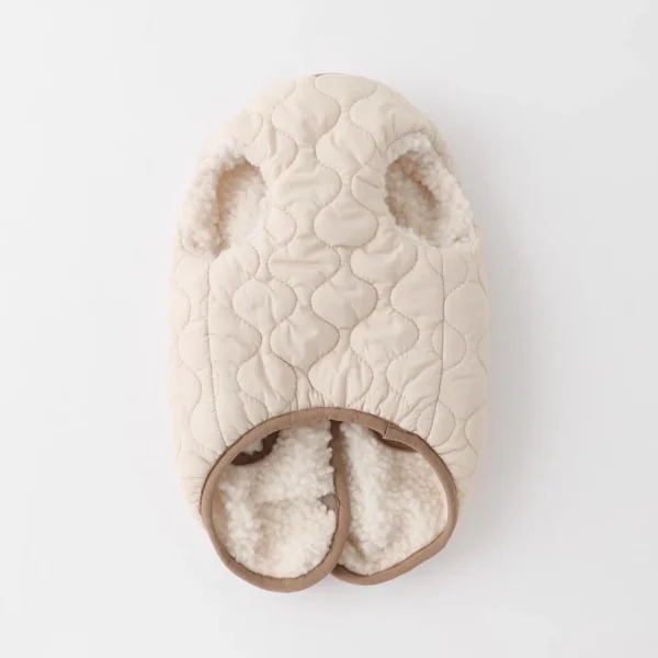 Double-sided quilted down jacket