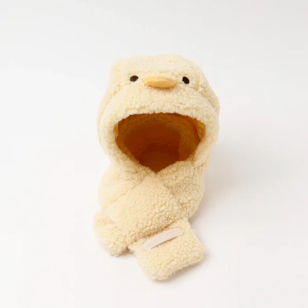 Animal print hooded scarf Animal print hooded scarf