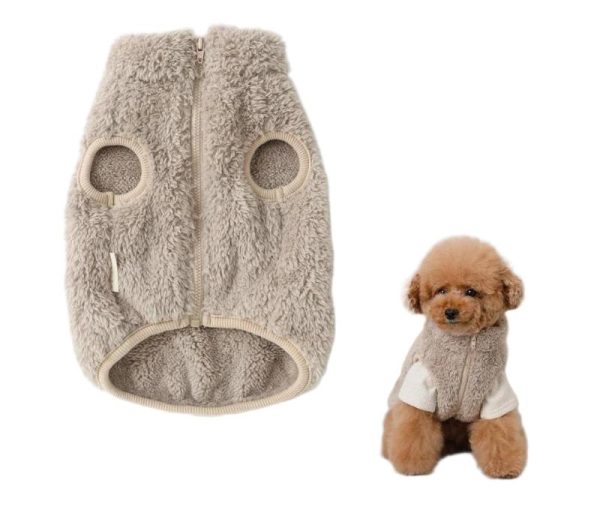 Comfortable and soft plush pet vest