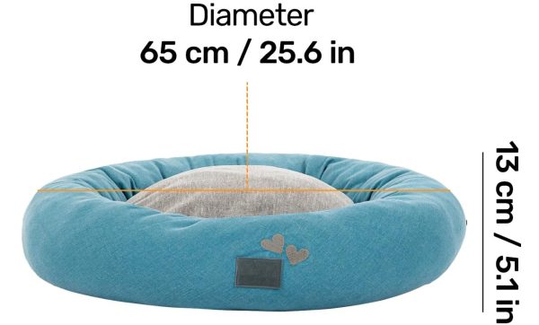 Dreamy Donut Bed For Cat & Puppy4 Dreamy Donut Bed For Cat & Puppy
