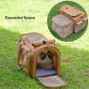 Expandable Large-Space Single Shoulder Handbag Travel Cat Carrier Bag