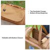 Expandable Large-Space Single Shoulder Handbag Travel Cat Carrier Bag