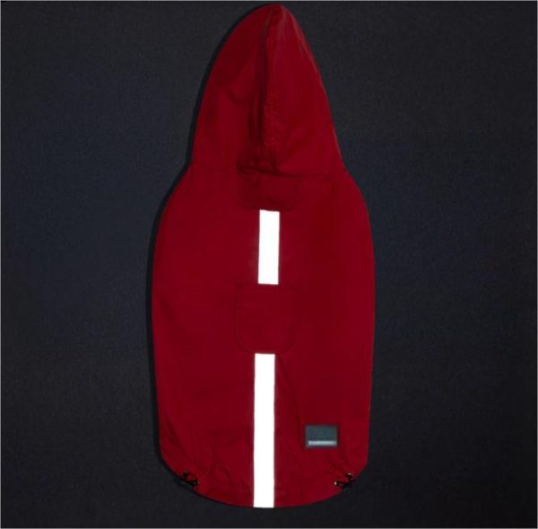 Raincoat With Harness Opening For Dog 5 Raincoat With Harness Opening For Dog