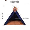 Teepee Tent Bed For Dog & Cat
