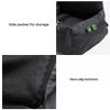 Waterproof Travel Bolster Dog Car Seat Bed 1 Waterproof Travel Bolster Dog Car Seat Bed