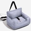 Waterproof Travel Bolster Dog Car Seat Bed 6 Waterproof Travel Bolster Dog Car Seat Bed