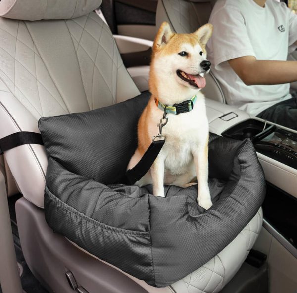 Waterproof Travel Bolster Dog Car Seat Bed 7 Waterproof Travel Bolster Dog Car Seat Bed