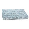 Elegant Blue Floral Prints Thick Dog Mattress Collection
