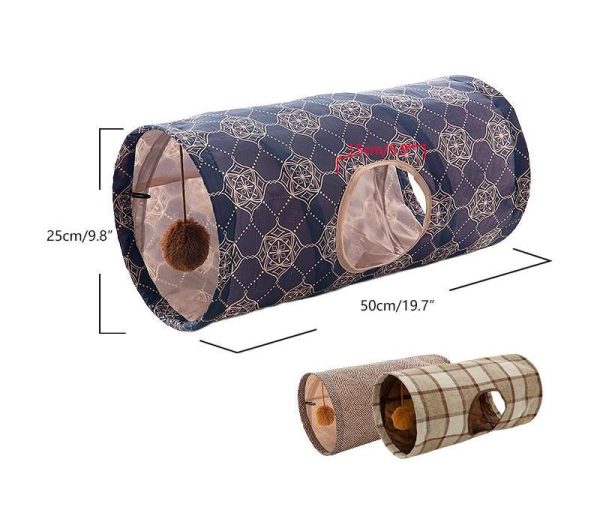 Elegant Prints Foldable Cat Tunnel Collection