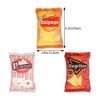 Realistic Chips Packet Squeaky Plush Dog Toys Collection