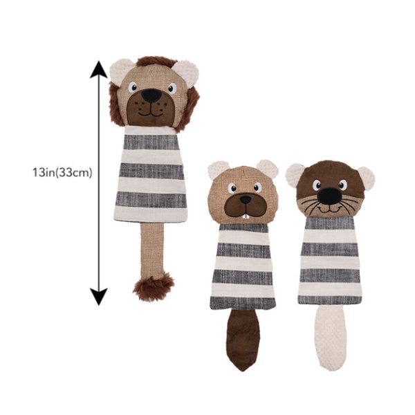 striped-body-animals-with-long-tails-squeaky-dog-toys (6) Striped Body Animals With Long Tails Squeaky Dog Toys
