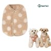 Dotted print Reversible pet clothes