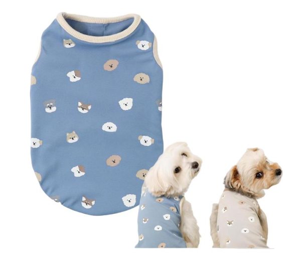 Knitted pet apparel with breathable fabric