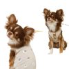 Knitted pet apparel with breathable fabric