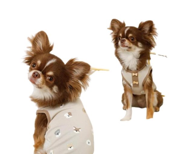 Knitted pet apparel with breathable fabric