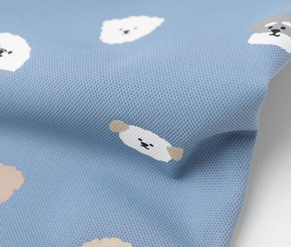 Knitted pet apparel with breathable fabric