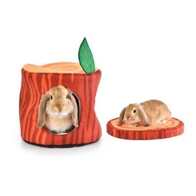 Rabbit House Bed Small Animals Bedding Bunny Cave Bed
