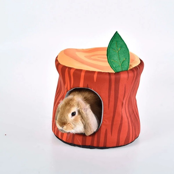Rabbit House Bed Small Animals Bedding Bunny Cave Bed