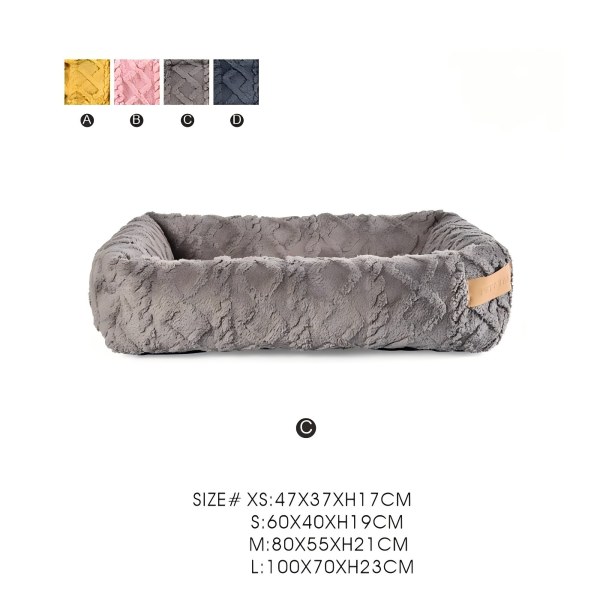 أسرّة قطط مستطيلة الشكل أسرة جرو فاخرة