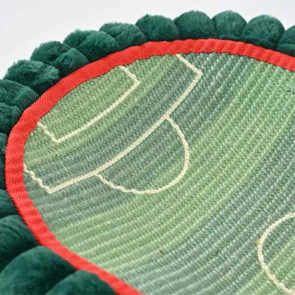 Juguete rascador para gatos FPF Diseño de campo de fútbol