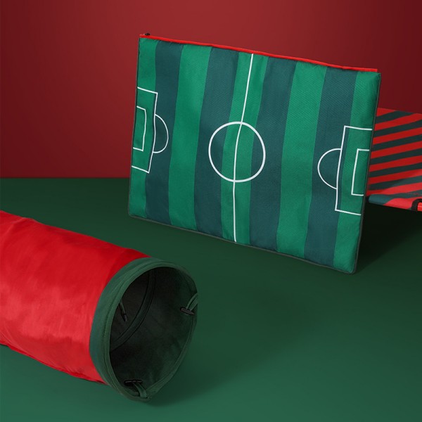 Estadio de fútbol de la Copa del Mundo Túnel Cama para mascotas, Cama para gatos, Alfombra para mascotas, Juguete para gatos