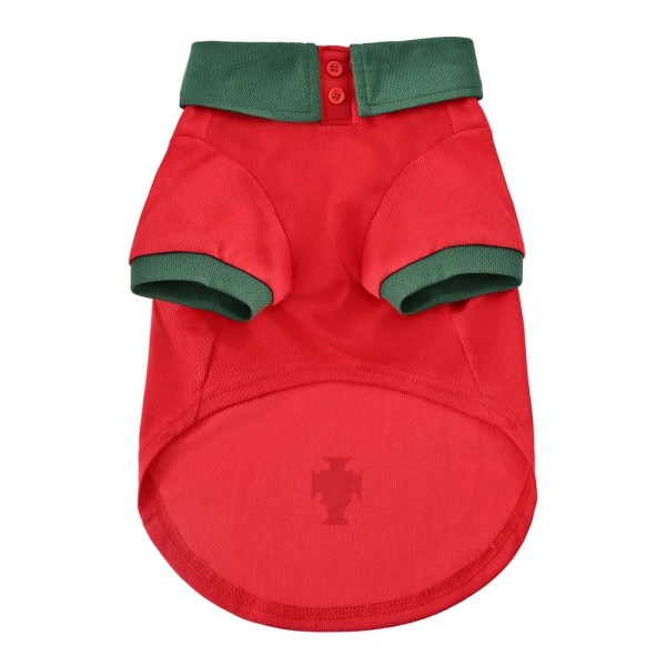 Summer Dog Clothes Breathable Printed FPF Pet Polo Shirt