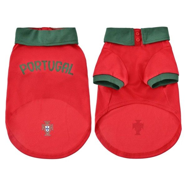 Summer Dog Clothes Breathable Printed FPF Pet Polo Shirt